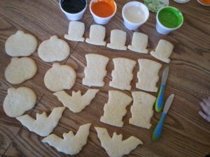 Halloween cookie kit