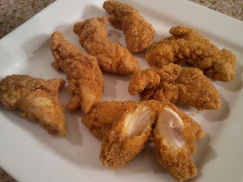 Cooked Zaycon Foods Chicken Tenders