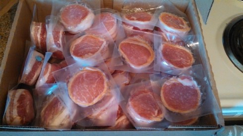 Zaycon Foods Bacon-Wrapped Pork Fillets