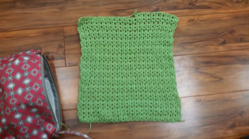 Almost finished with rows