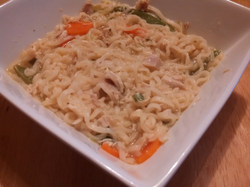 Asian Chicken Squiggle Soup